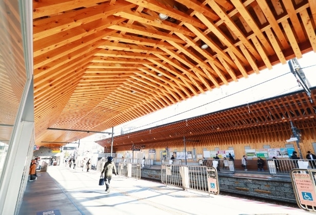 木製建築 写真