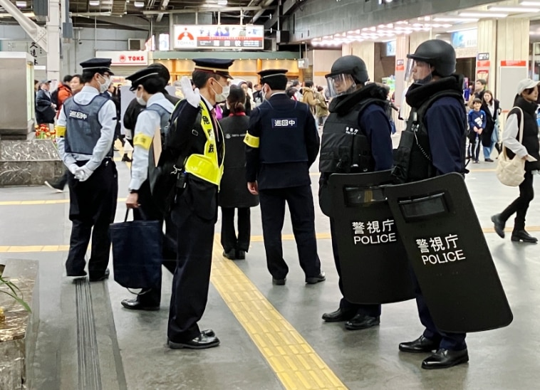 駅と警察による連携確認